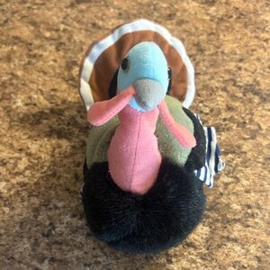 2006 Plush Turkey Toy Multicolor W Gobble Sound Works
